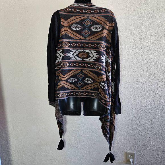 Peruvian Connection Open-Front Cardigan - Picture 5 of 8